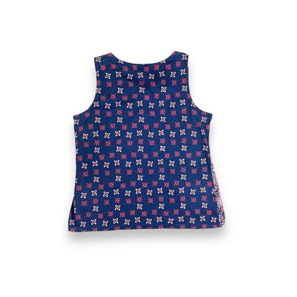 Dept 222 Paisley Bohemian Tassel Tank Sz M - Picture 7 of 12